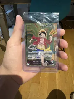 Carte One Piece TCG – Monkey D. Luffy OP13-001 – Musee Grevin Paris Exclusive - Image 3