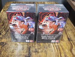 Bandai One Piece Card Game The Time of Battle Double Pack DP-11 English x2 - Image 1