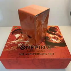 One Piece Card Game 3rd Anniversary (Storage Box, Deck Box, Sleeves) No Cards! - Image 5