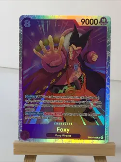 One Piece Foxy EB04-036 The Azure Sea's Seven Super Rare NM - Image 1