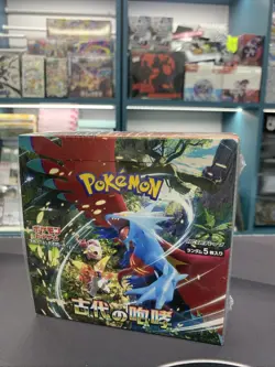 Japanese Pokemon Booster Box Scarlet & Violet Ancient Roar Sv4k Sealed - Image 1