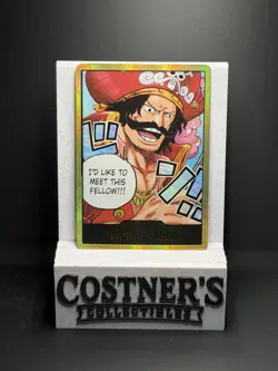 DON!! Card (Gol.D.Roger) (Gold) One Piece Carrying On His Will English - Image 1