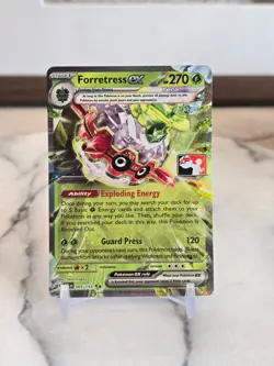 Pokemon TCG Forretress ex 005/193 Prize Pack Series Cards Holo NM - Image 1