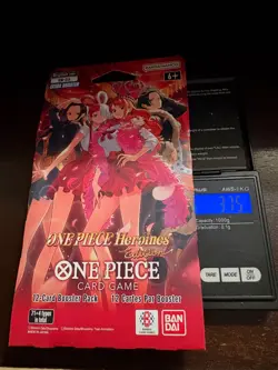 6 HEAVY 37.5 - 37.8g One Piece Card EB-03 Sleeved Booster Pack (English) ✅ - Image 5
