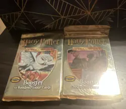 Harry Potter TCG Hedwig Booster Packs Lot of 2, 11 Cards Each (22 Total) - Image 1