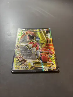 Pokemon TCG Groudon-EX Primal Clash Holo Card 150/160 Full Art Ultra Rare NM! - Image 2