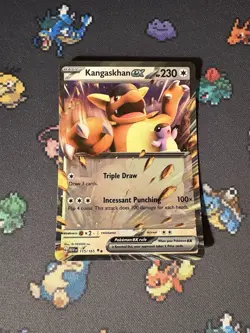 Pokemon Cards Kangaskhan ex 115/165 Ultra Rare Pokemon 151 - (NM) - Image 1