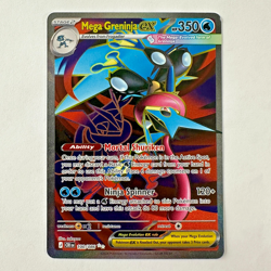 Mega Greninja ex - 100/086 - ME04: Chaos Rising (CRI) Near Mint Card - Image 1
