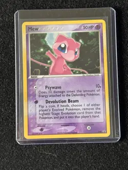 Mew Black Star 2006 Promo Holo Card 40 (LP) - Image 1