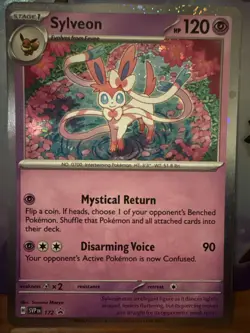 Sylveon - 172 (Cosmos Holo) 172 Sv: Scarlet & Violet Promo Cards Holo - Image 1