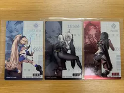 NIKKE Goddess of Victory - Metal Card Collection Lot (3 Cards) Grave, Blanc, Gui - Image 2