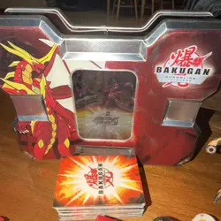 Bakugan Gundalian Invaders Tin and Lot with cards - Image 2