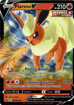 Flareon V - Holo Promo SWSH: Sword & Shield Promo Cards SWSH149 NM - Image 1