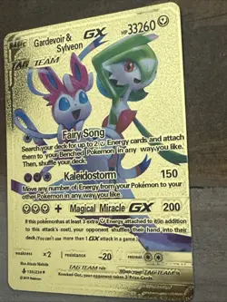 Pokemon TCG Gardevoir & Sylveon GX Tag Team Card - Image 4