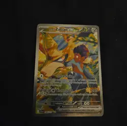 Hop's Zacian EX Holo Pokemon Card 186/159 Journey Together Series SIR - Image 1