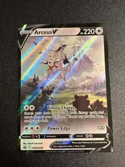 Arceus V SWSH204 SWSH: Sword & Shield Promo Cards Holo - Image 1
