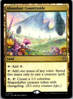 Abundant Countryside R Commander: Lorwyn Eclipsed 22 NM - Image 1