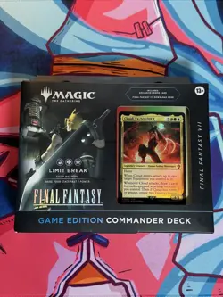 MTG Final Fantasy Commander Deck - Limit Break: Game Edition! Brand New Clean - Image 1