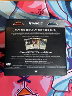 MTG Final Fantasy Commander Deck - Limit Break: Game Edition! Brand New Clean - Image 4
