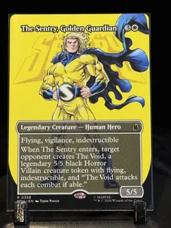 MTG The Sentry, Golden Guardian (Borderless) Marvel Super Heroes Regular 0348 - Image 1