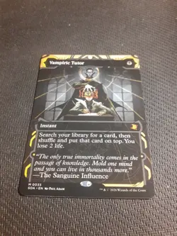 MTG - Vampiric Tutor - Secrets Of Strixhaven - Mystical Archive - SOS - Mythic - Image 1