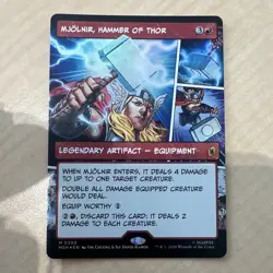 Marvel Super Heroes Mjolnir, Hammer of Thor 0303 Mythic Legendary Equip ENG - Image 1