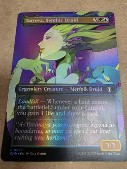Tatyova, Benthic Druid - Foil (Borderless) Commander Masters - Mtg - Image 1