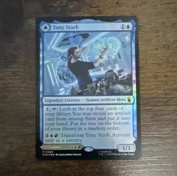 Tony Stark Mythic Marvel Super Heroes 80. MTG Near Mint 2026 - Image 1
