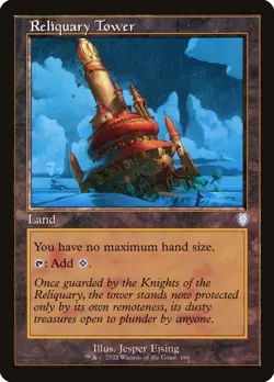 MTG - Reliquary Tower (Retro) - The Brothers' War Commander - X1 - (LP) - #N8976 - Image 1