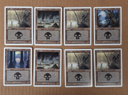 7th Edition Swamp Basic Land MTG Magic The Gathering x8 Regular Various N - Image 1