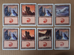 7th Edition Mountain Basic Land MTG Magic The Gathering x8 Regular Various F - Image 1