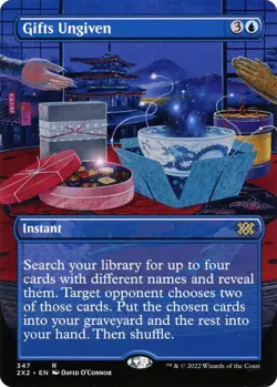 Gifts Ungiven (Borderless) Double Masters 2022 NM MTG Non-Foil - Image 1