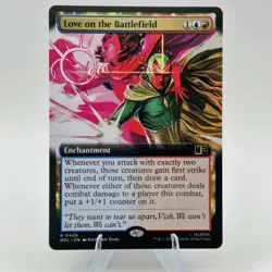 Love on the Battlefield (Extended Art) Commander: Marvel Super Heroes Regular - Image 1