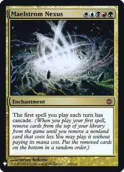 MTG Maelstrom Nexus FOIL – The List – NM – Alara Reborn – Magic The Gathering - Image 1