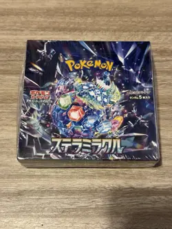 Pokemon TCG Stellar Miracle Japanese Booster Box sv7 (30 Packs) 2024 Sealed - Image 1