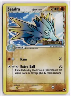 Seadra 37/101 Uncommon Dragon Frontiers Pokemon Reverse Holo Lightly Played - Image 1