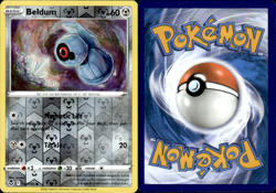 Beldum 117/195 - Silver Tempest - Reverse Holo - Common - Pokemon Card - Image 1
