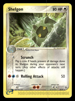 Shelgon EX Dragon 2003 # 20/97 Pokemon TCG - Image 1