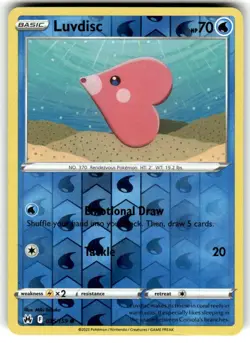 Crown Zenith Pokemon TCG Luvdisc 035/150 NM Reverse Holo Common - Image 1