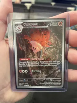 2025 Scarlet & Violet Black Bolt Volcarona 100/086 - Image 1