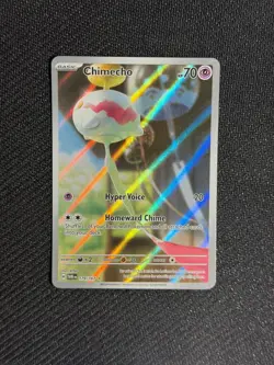 Chimecho 179/167 Illustration Rare Twilight Masquerade Pokemon Near Mint - Image 2