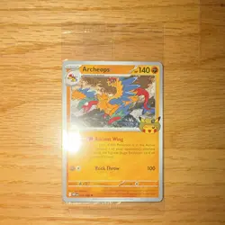 Archeops 051/086 English Pokemon TCG Card Chicago Fossil Museum Exclusive - Image 1
