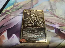 1999 MEWTWO #150 Gold Bar Card Limited Edition Burger King Gold Plated Pokemon - Image 2