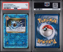 Pokemon PSA 1 Reverse Holo Golduck Legendary Collection 43/110 POP 20 - Image 3