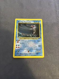 Pokemon TCG Shining Gyarados 65/64 Neo Revelation Holo Secret Rare 2001 - Image 1