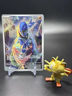 Sawk 130/086 Pokemon Sv: White Flare Holo - NM - Image 1