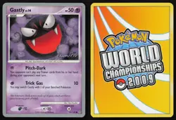 Gastly 62/100 Common World Championship Decks Pokemon LP - Image 3