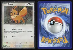 Eevee (Cosmos Holo) SVP 200 Holo Promo Scarlet & Violet Promo Pokemon English NM - Image 3