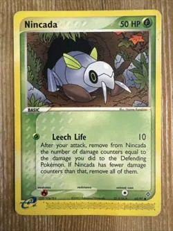 Pokemon TCG Nincada EX Dragon 68/97 Regular Common HP - Image 1