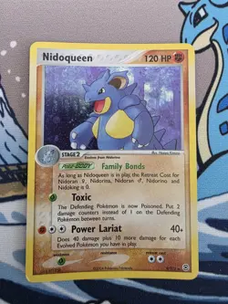 Nidoqueen 9/112 FireRed & LeafGreen Holo Rare LP Lightly Played Pokemon TCG - Image 1